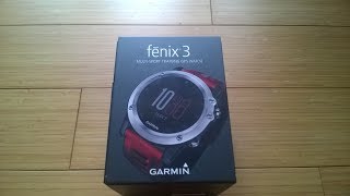 Garmin Fenix 3 - Kicsomagolás és tapsztalatok