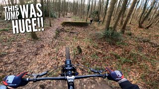 TESTING MY NEW WHEELS ON A 50ft JUMP!! 