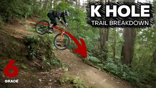 Our first time riding this CRAZY Double Black...