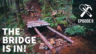 NEW BRIDGES AND MASSIVE BERMS! SHAPE MY LINE EP8