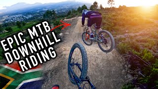 EPIC MTB DOWNHILL RIDING IN SOUTH AFRICA -...