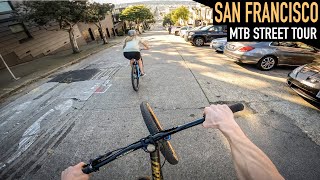 MTB STREET TOUR IN SAN FRANCISCO!!