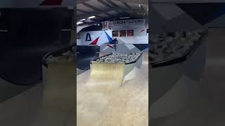Corky 720/360 flip at adrenaline alley...