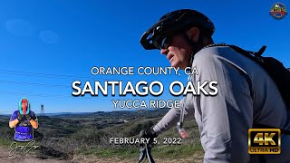 MTB Riding Yucca Ridge at Santiago Oaks,...