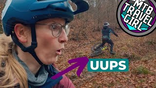 Purzelbaum: Dieser Blick  | MTBTravelGirl