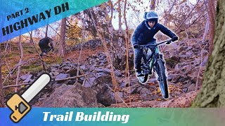 Building a DH TRACK For a RACE | MTB Trailbuilding