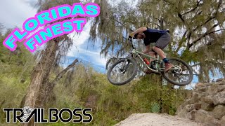 Riding the newly revamped trails at Alafia...