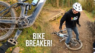 Breaking Bikes at Tirpentwys MTB trails in Wales!