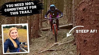 You need 100% commitment for this trail... I...