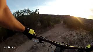 Rock Garden trail MTB POV - Palo Duro Canyon...