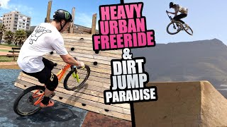 HEAVY URBAN MTB FREERIDE LINES AND PRISTINE...