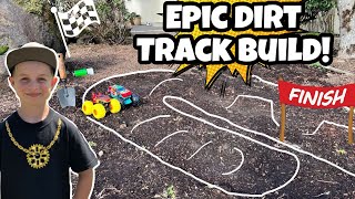 Monster Truck Backflips! Building an EPIC dirt...