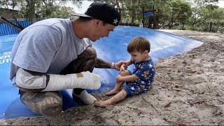 NOAH INJURES HIS KNEE!!!