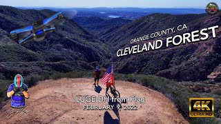 MTB Riding the Luge DH From Flag, February 9, 2022