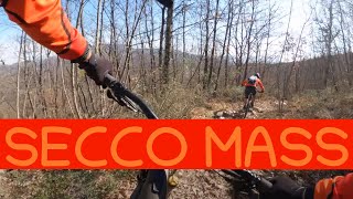 MTB Travalle Calvana 12.02.2022 sentiero SECCO...