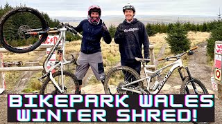 BIKEPARK WALES MTB WINTER SHRED!