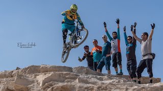 Drunken ride at the israeli desert