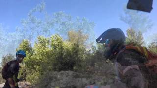 mtb ride in israel with cow's
