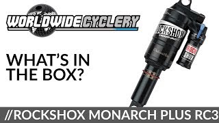 What's In The Box: RockShox Monarch Plus RC3...
