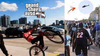 GTA IN REAL LIFE! *HIGHWAY TAKE OVER WITH 5...