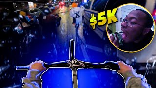5K DINNERS & WHEELIES IN THE RAIN! *NYC*