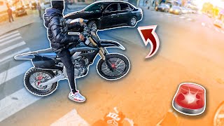 UNDER COVER COP TRIED TO HIT SYHIR!!