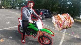I WENT TO BUY A NEW DIRTBIKE.... *IT WAS A HOAGIE*