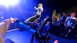 DANNY DUNCAN LET ME WHEELIE ON STAGE AT HIS SHOW!!