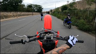 LEFT HAND ON THROTTLE WHEEL!ES!!