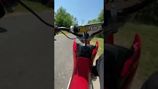 ALMOST BLEW THE CRF70 UP! #SHORTS