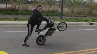 HOAGIE KX65 WHEEL!ES!! *I FELL BAD*