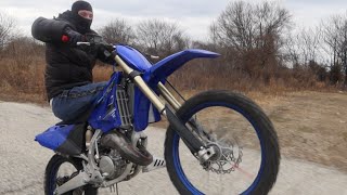 FIRST TIME ON A 2021 YZ125!!