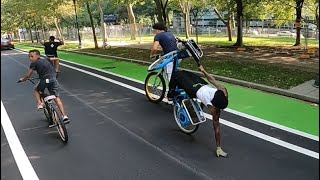 TRY IT TUESDAY! 7 *ON A CITI BIKE!*