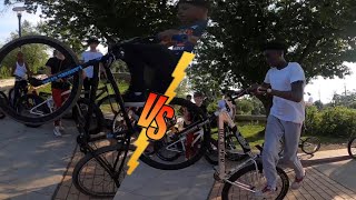 THEY BATTLED FOR BIKES!!