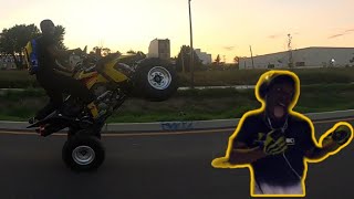 WHEELIES WITH LIL UZI !!