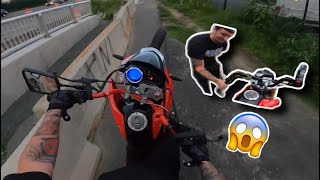 I WHEELIED & THIS HAPPENED!!