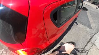 THIS CAR HIT ME ON MY MOTOR BIKE!!?
