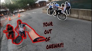 HE SWERVED A C0P!! *KICKED HIM OUT OF ONEWAY!?*