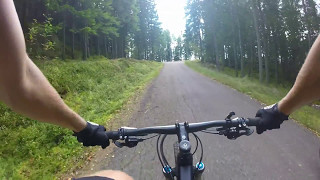 Isaberg! Blå/Svart led (Downhill delen)
