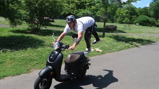 TWEET GOT A NEW MOPED!!!