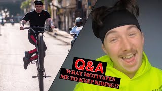 WHAT MOTIVATES ME TO KEEP RIDING!? | Q & A |