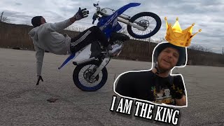 HE CALLED HIM OUT!! *LOT DAY*