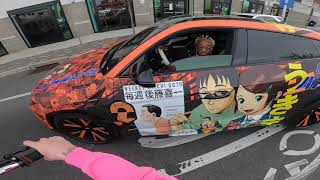 PULLED UP ON LIL UZI IN TRAFFIC!!