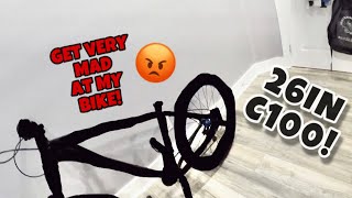 26IN C100?!! *GET VERY MAD AT MY BIKE!*