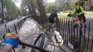 WHEELIE SESH ON THE NEW C100!!