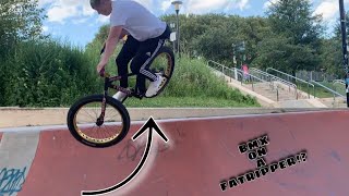 BMX ON A FAT RIPPER!!