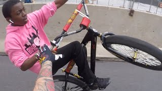PRESSING BRAKE LEVERS WHILE PEOPLE WHEELIE!!