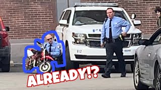 THEY TOOK THE PITBIKE!!