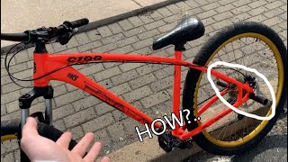 HOW DID I PUT PEGS ON MY MOUNTAIN BIKE?! *C100*