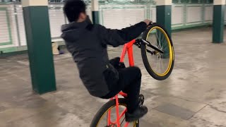 MIKE FINALLY GOT THE WHEELIES DOWN!!